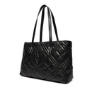 Shopping Bag Trapuntata LOVE MOSCHINO linea Quilted colore Nero con Logo Canna di Fucile JC4373