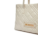 Shopping Bag Trapuntata LOVE MOSCHINO linea Quilted Avorio JC4373