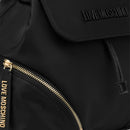 Zaino Donna LOVE MOSCHINO linea Easy Go in Nylon Nero