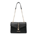 Borsa Donna a Spalla LOVE MOSCHINO linea Chain Detail Nero