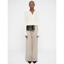 Clutch Donna con Tracolla LOVE MOSCHINO Nera con Logo Ricamato e Borchie