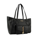 Shopping Bag Donna LOVE MOSCHINO linea Chain Detail Nero