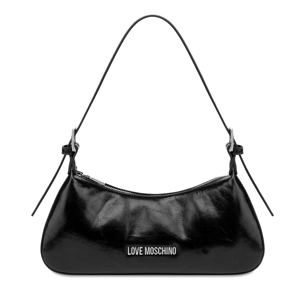 Borsa Donna a Spalla LOVE MOSCHINO in Ecopelle Soft Nera
