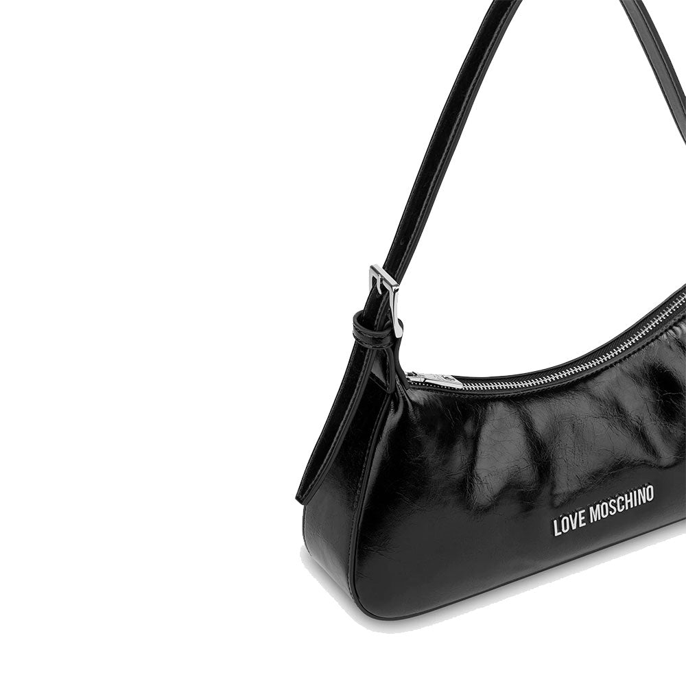 Borsa Donna a Spalla LOVE MOSCHINO in Ecopelle Soft Nera