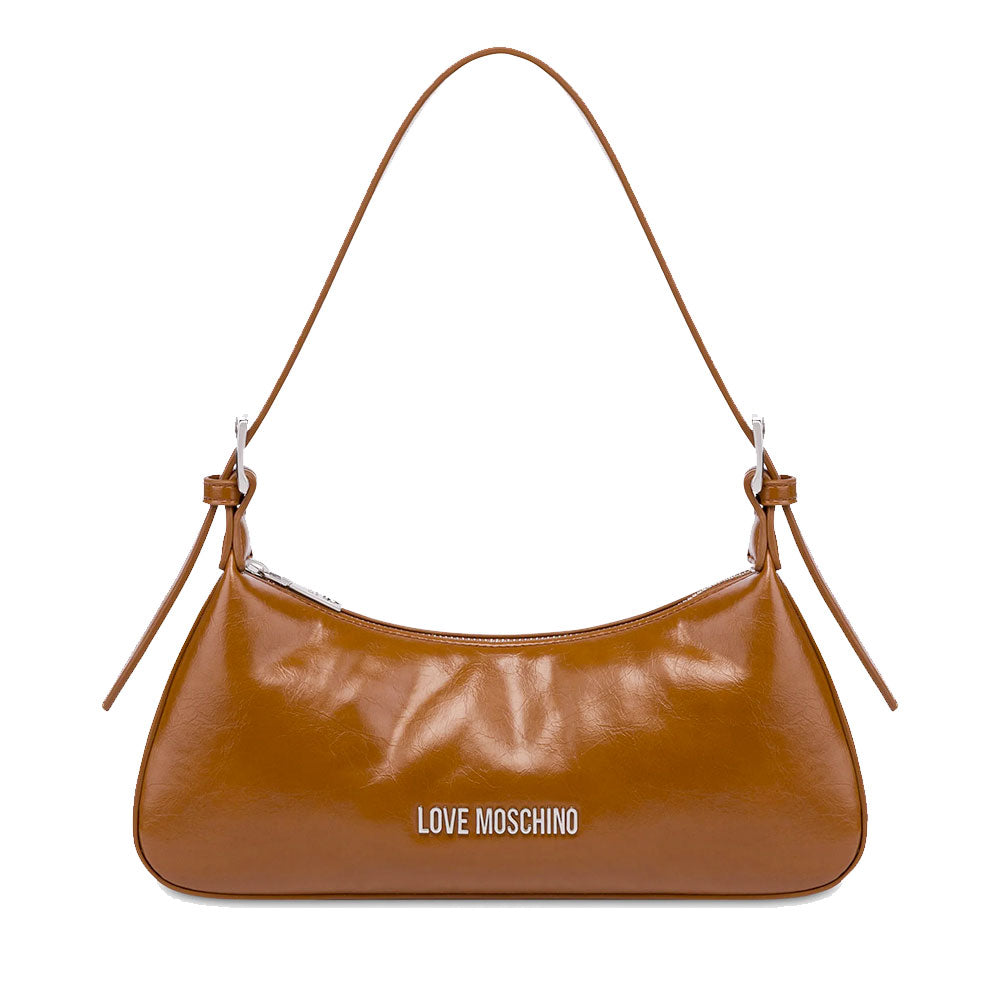 Borsa Donna a Spalla LOVE MOSCHINO in Ecopelle Soft color Cuoio