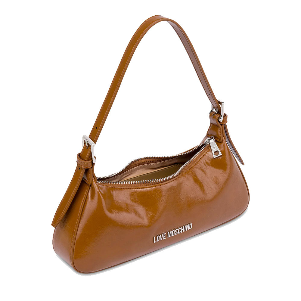 Borsa Donna a Spalla LOVE MOSCHINO in Ecopelle Soft color Cuoio