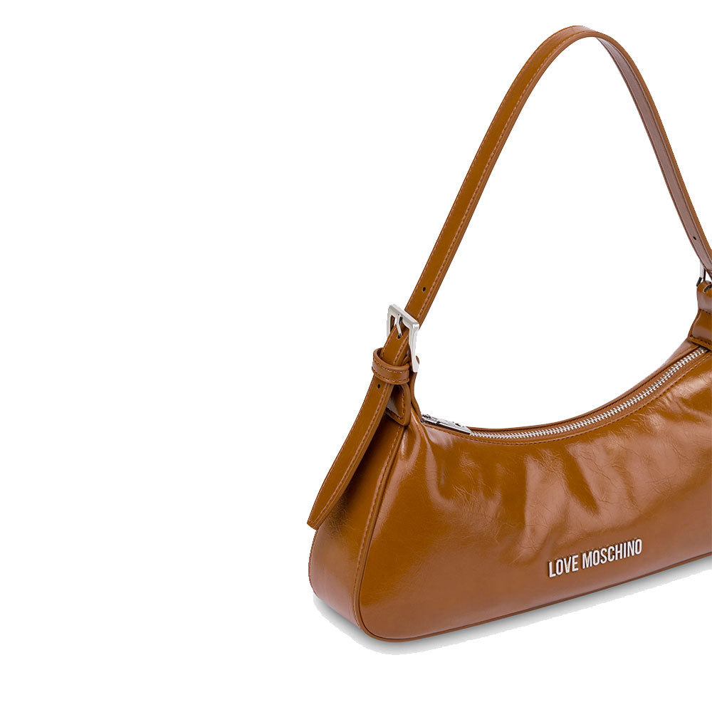 Borsa Donna a Spalla LOVE MOSCHINO in Ecopelle Soft color Cuoio