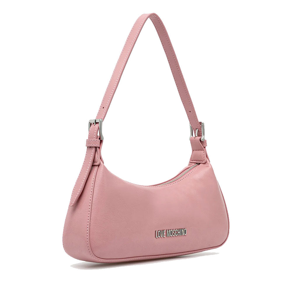 Borsa Donna a Spalla LOVE MOSCHINO in Ecopelle Soft Rosa Antico