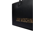 Shopping Bag Donna LOVE MOSCHINO Nera con Maxi Logo