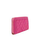 Portafoglio Donna Zip Around Trapuntato LOVE MOSCHINO linea Quilted Fuxia