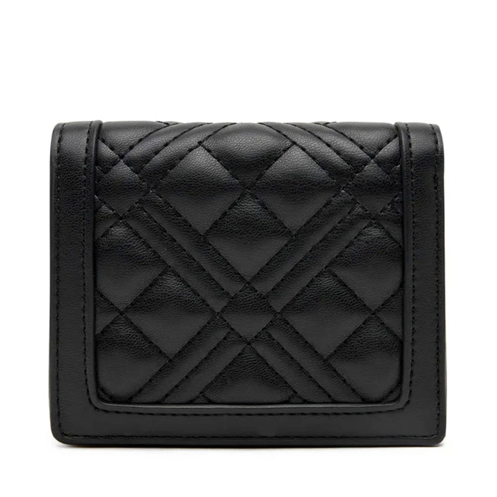 Portafoglio Donna Piccolo Trapuntato LOVE MOSCHINO linea Quilted Nero