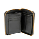 Portafoglio Donna Piccolo Zip Around LOVE MOSCHINO Nero con Placca Logata