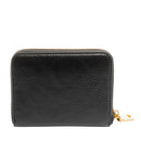 Portafoglio Donna Piccolo Zip Around LOVE MOSCHINO Nero con Placca Logata