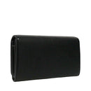 Portafoglio Donna Medio con Bottone LOVE MOSCHINO Nero con Placca Logata
