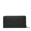Portafoglio Donna Zip Around LOVE MOSCHINO linea Bold Love Nero e Nikel