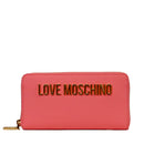 Portafoglio Donna Zip Around LOVE MOSCHINO linea Bold Love Corallo