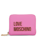 Portafoglio Donna Piccolo Zip Around LOVE MOSCHINO linea Bold Love Fuxia