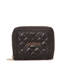 LOVE MOSCHINO Quilted Linie 
Damen Geldbörse Doppelfach Rundum-Reißverschluss in Schwarz