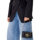 Cutch Trapuntata Donna LOVE MOSCHINO linea Embossed Nero
