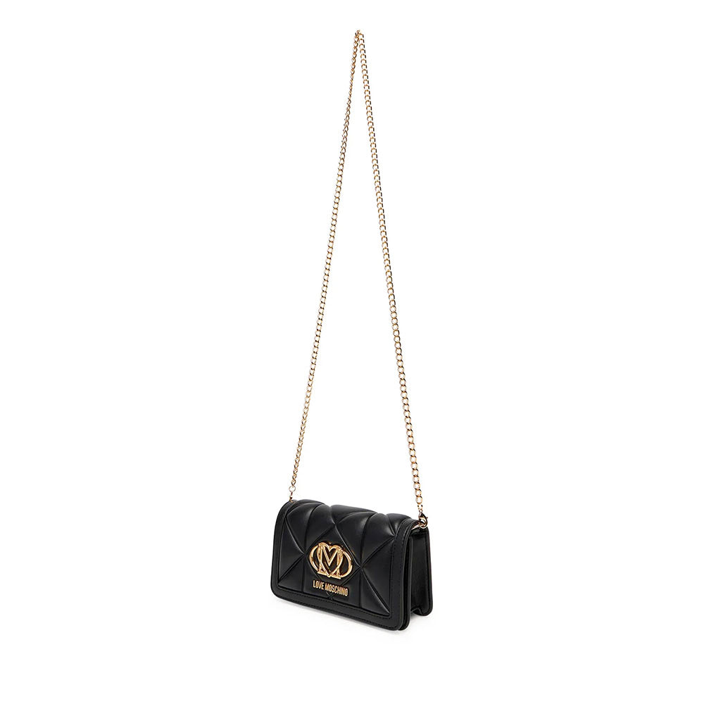 Cutch Trapuntata Donna LOVE MOSCHINO linea Embossed Nero