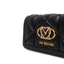 Cutch Trapuntata Donna LOVE MOSCHINO linea Embossed Nero