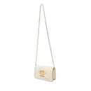 Cutch Trapuntata Donna LOVE MOSCHINO linea Embossed Avorio