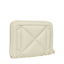 Portafoglio Piccolo Zip Around LOVE MOSCHINO linea Embossed Avorio