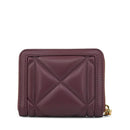 Portafoglio Piccolo Zip Around LOVE MOSCHINO linea Embossed color Vino