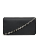 Mini Clutch con Tracolla LOVE MOSCHINO Nera con Logo Lettering Sfumato