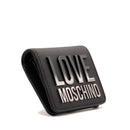 Portafoglio Donna Piccolo LOVE MOSCHINO Nero con Logo Lettering Sfumato