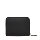 LOVE MOSCHINO
Damen-Geldbörse, klein, mit Rundum-Reißverschluss, Schwarz mit Logo-Schriftzug in Farbverlauf