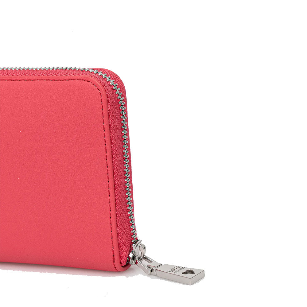Zip Around Portafoglio Moschino Fucsia LOVE MOSCHINO, Damen