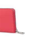 LOVE MOSCHINO,
Damen-Geldbörse mit Rundum-Reißverschluss in Fuchsia Farbe mit Logo-Schriftzug in Farbverlauf