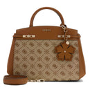 Borsa Donna a Mano GUESS Linea Melinda Colore Latte Logo