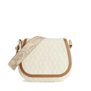Damen-Umhängetasche 1A Classe Alviero Martini Geo Avana-Linie Farbe Ecru LA45