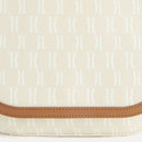 Damen-Umhängetasche 1A Classe Alviero Martini Geo Avana-Linie Farbe Ecru LA45