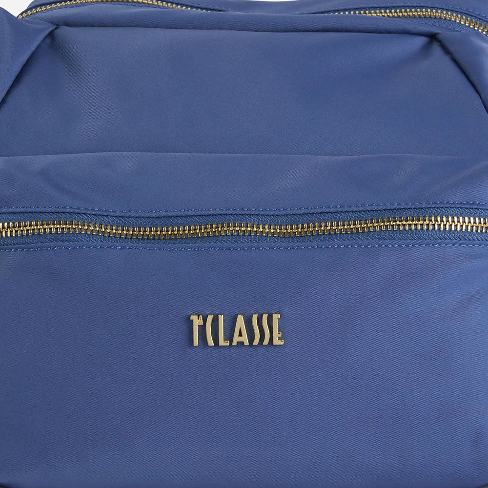 1A Klasse Alviero Martini Nylon Eco Vibe Denim Linie LA75
Dreifach tragbare Umhängetasche 