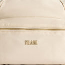 Dreifach tragbare Umhängetasche 1A Classe Alviero Martini Nylon Eco Vibe Elfenbein LA75