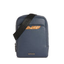 1A Classe Alviero Martini Trip Linie - LA85
Kleine Herrentasche aus Leder in der Farbe Denim 