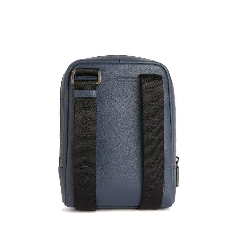 1A Classe Alviero Martini Trip Linie - LA85
Kleine Herrentasche aus Leder in der Farbe Denim 