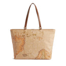 Shopping Bag 1A Classe Alviero Martini linea Social Soft Geo Classic e Castagna LA90