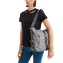 Doppelt tragbare Umhängetasche 1A Classe Alviero Martini Social Soft Line Geo Dark Print LA91