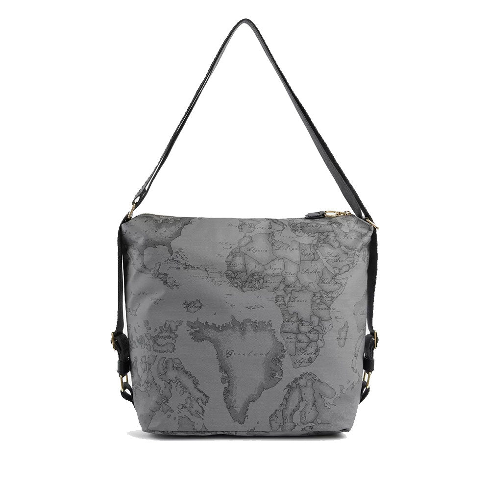 Doppelt tragbare Umhängetasche 1A Classe Alviero Martini Social Soft Line Geo Dark Print LA91