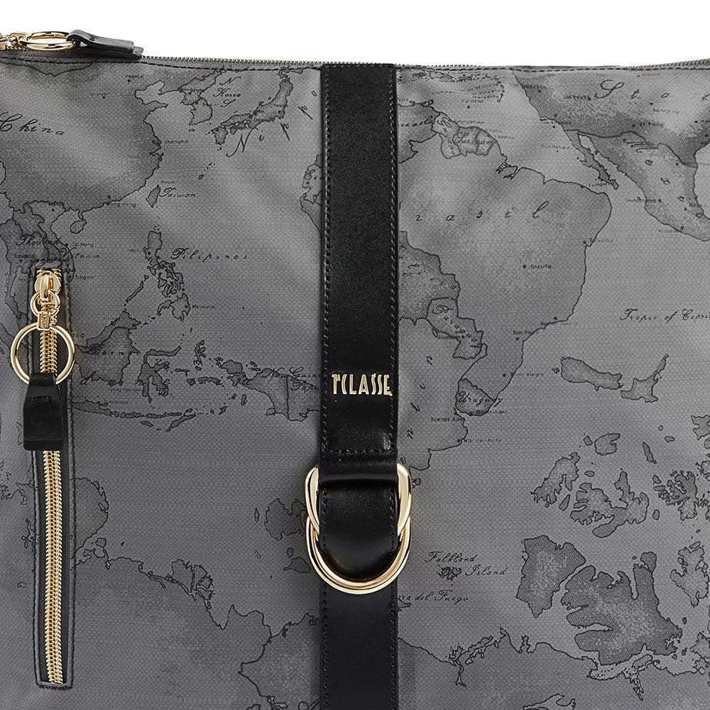 Doppelt tragbare Umhängetasche 1A Classe Alviero Martini Social Soft Line Geo Dark Print LA91