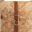 Borsa Sottospalla Doppia Portabilità 1A Classe Alviero Martini linea Social Soft Geo Classic e Castagna LA91