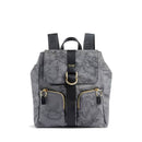 1A Classe Alviero Martini Damenrucksack Social Soft-Linie mit Geo Dark-Aufdruck LA95