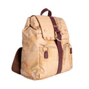 Alviero Martini 1A Classe Damenrucksack Social Soft Geo Classic und Burgund LA95 Linie