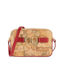 Borsa Donna a Tracolla 1A Classe Alviero Martini linea 3D Geo colore Geo Classic e Rosso LB05