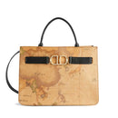 Borsa a Mano 1A Classe Alviero Martini linea 3D Geo colore Geo Classic e Nero LB02