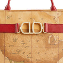 Borsa a Mano 1A Classe Alviero Martini linea 3D Geo colore Geo Classic e Rosso LB02